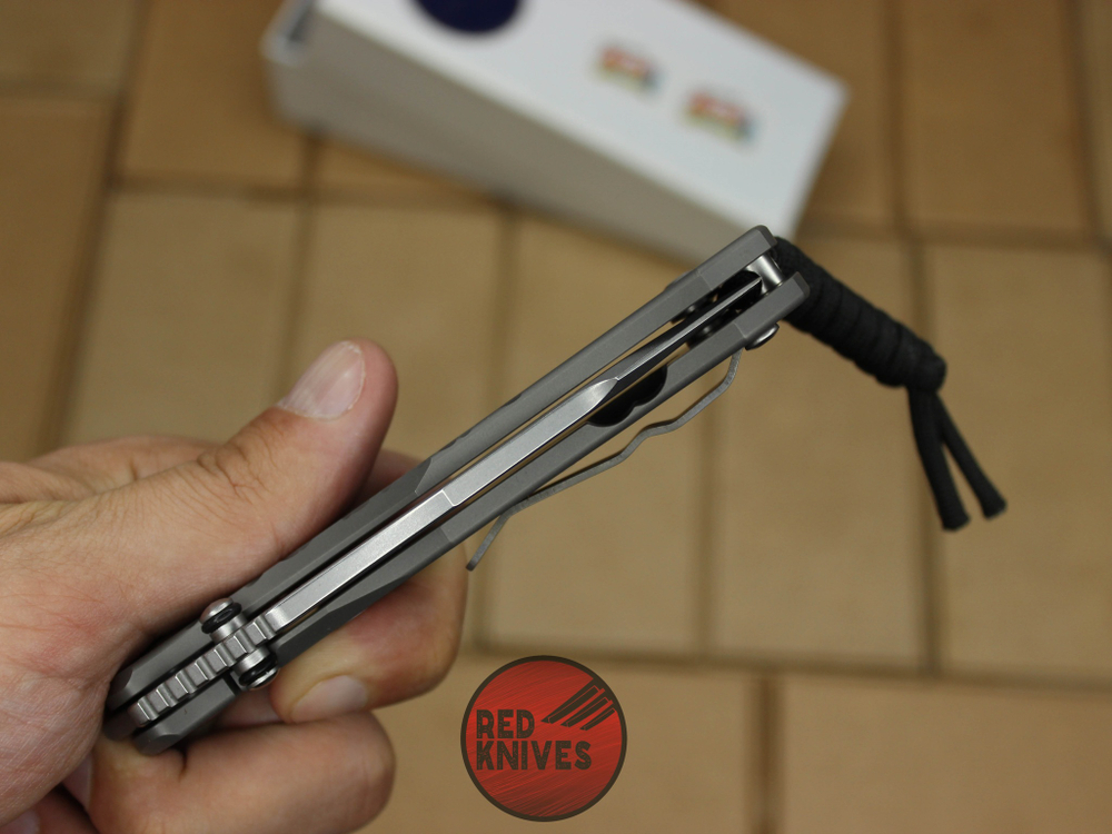 Нож Chris Reeve Umnumzaan Standard - рукоять титан CR/UMNUS