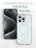 Чехол накладка iPhone 15 Pro 6.1" Gurdini Ocean Case (7) Transparent прозрачный