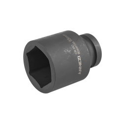 Головка ударная 1"DR 6-гр. 55 мм Cr-Mo удлиненная, на холдере ARNEZI R0500155