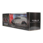 Модель пласт на РУ "Tesla Cybertruck" 24,5см, свет, серебристый, аккум. коробка ELPICK-24L-GY (Техно
