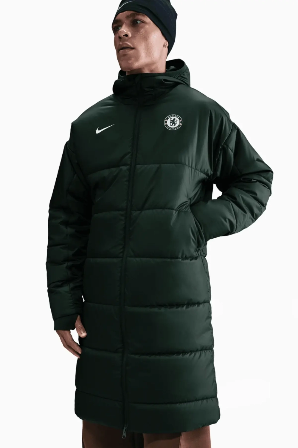 Куртка Nike Chelsea FC 25/26 Therma-FIT Academy Pro - зеленый