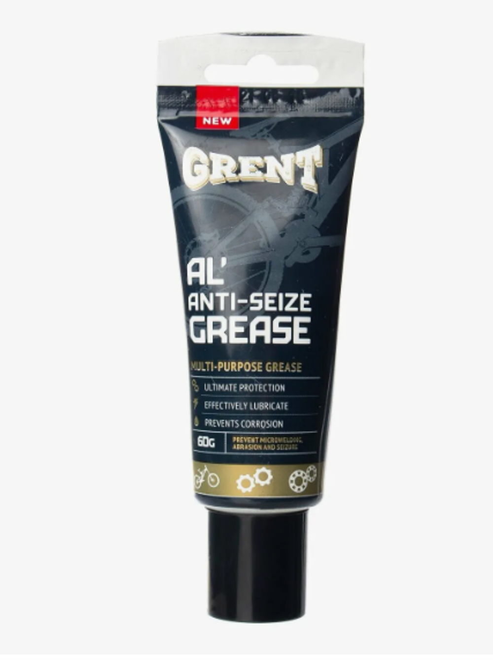 Антиприкипающая смазка GRENT AL ANTI-SEIZE GREASE с алюминием 60гр