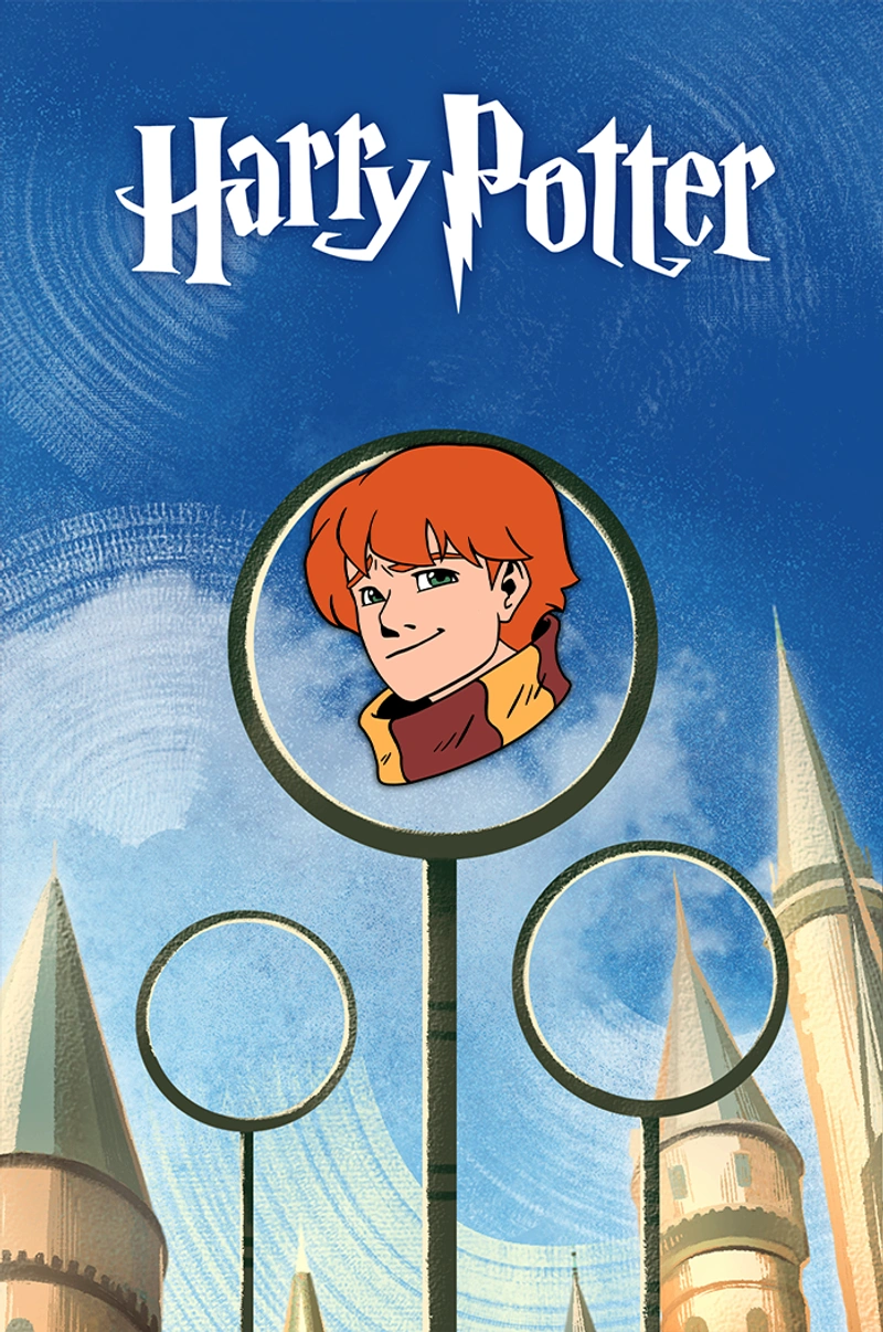 Металлический пин «Harry Potter: Ron»