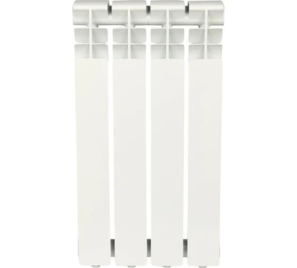 Алюминиевый радиатор ROMMER Optima 500 4 секции RAL9016 89556