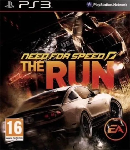 PS3 Need for Speed The Run Б/У BLES-01298 (Полностью на русском языке)