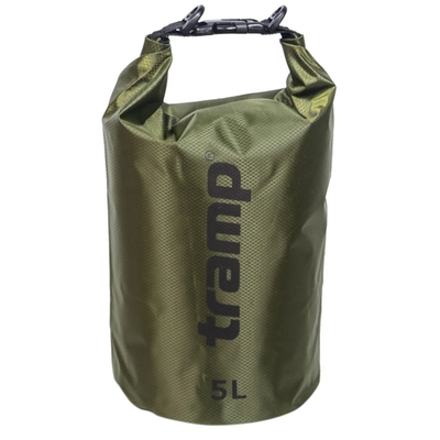 Tramp гермомешок ПВХ Diamond RipStop 5 л (оливковый)