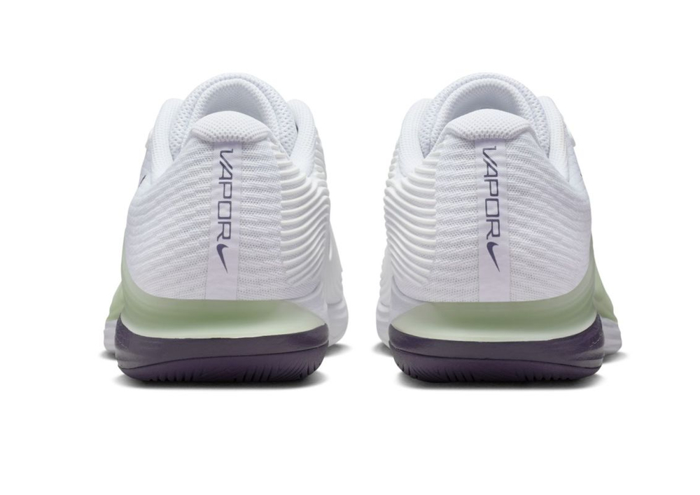 Мужские кроссовки теннисные Nike Zoom Vapor 12 - white/dark raisin/volt tint