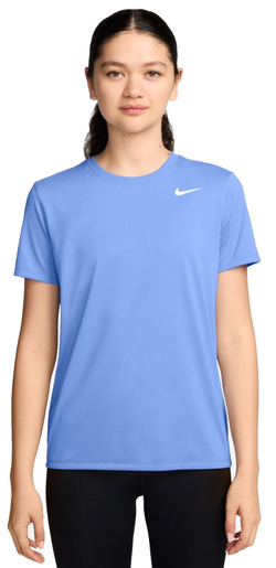 Женская теннисная футболка Nike Dri-Fit - небесный