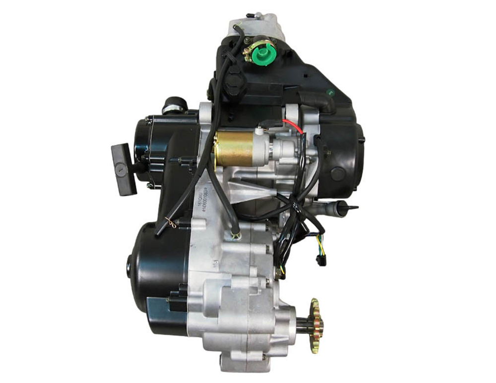 Двигатель Dingo180 4х такт.180 см3 161QMJ (GY6-180)моноблок с редуктором в сборе и масл. охлаждение, реверс