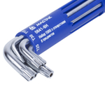 МАСТАК (0641-8HB) Набор Г-образных ключей TORX с отверстием, T10-T50, 8 предметов
