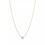 Подвеска из жёлтого золота 18k ,Tiffany 💠 By the Yard - 0.12 карат - В наличии