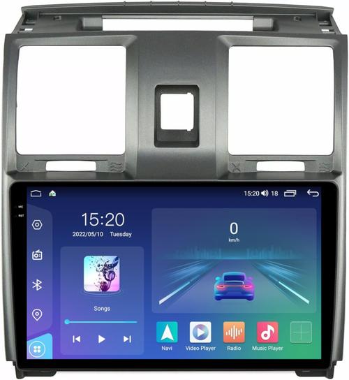 Магнитола для УАЗ Патриот, Пикап 2012-2016 - Parafar PF240LUX1U2K на Android 13, Быстрая, QLED+2K, CarPlay, 4G SIM-слот