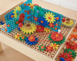 Набор шестеренок расширенный для STEM-стены Masterkidz (198 шт)