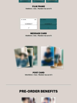 Альбом B1A4 - CONNECT 8th Mini Album 2 Version SET