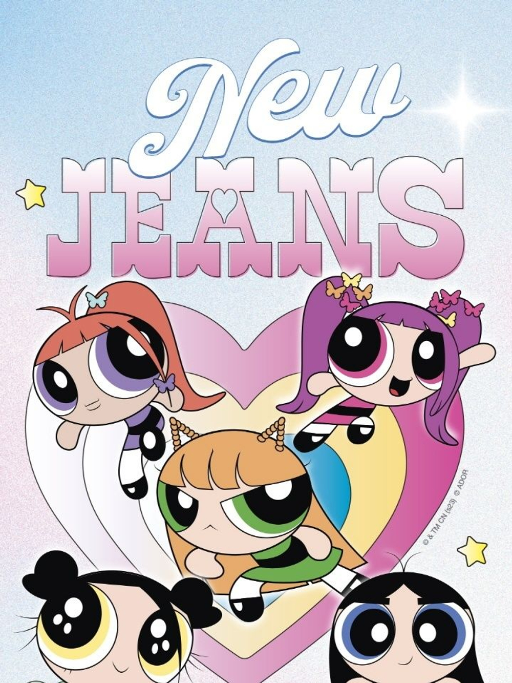 Альбом NEWJEANS - GET UP 2nd EP THE POWERPUFF GIRLS X NJ BOX 2 Version SET