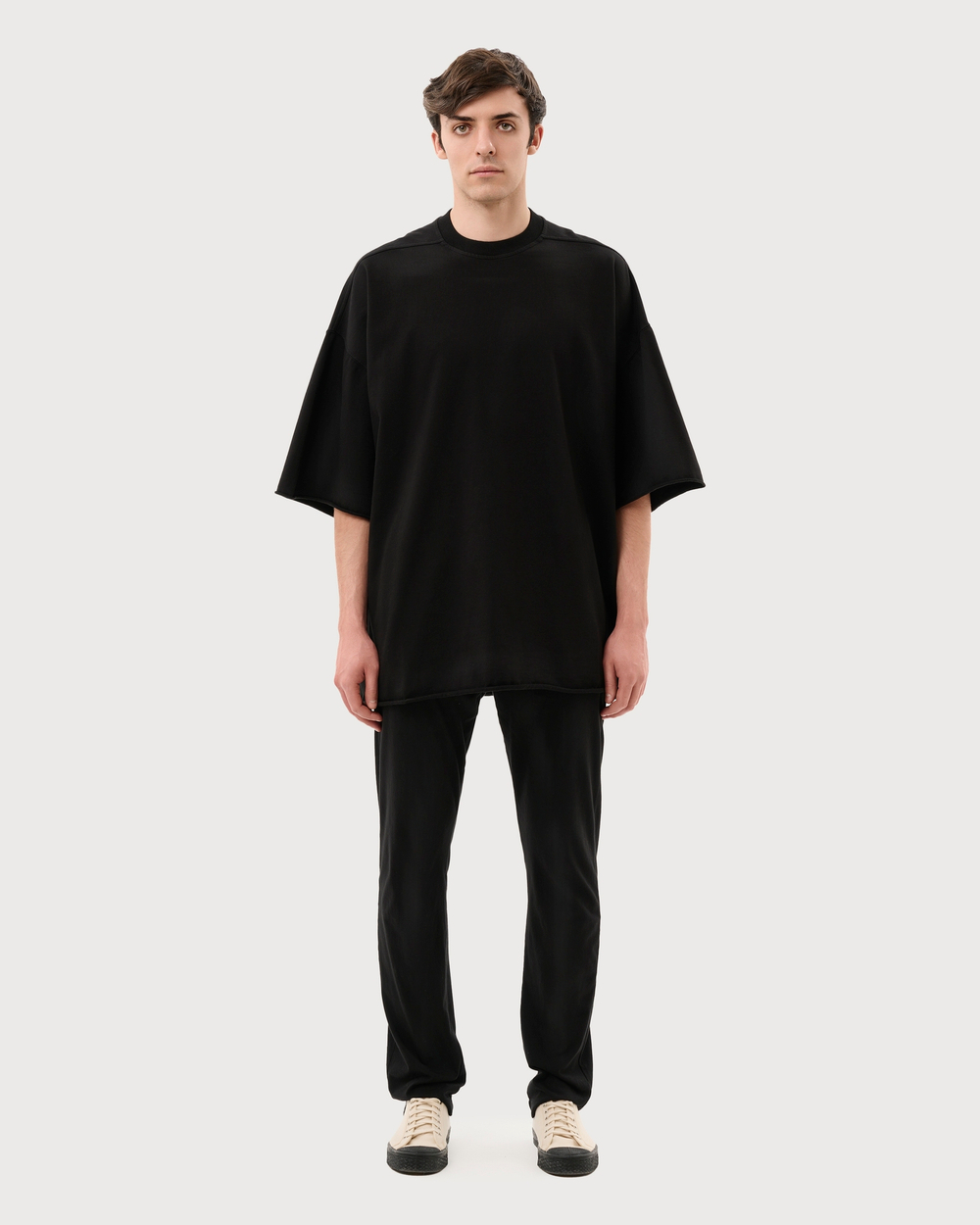 RICK OWENS DRKSHDW ФУТБОЛКА ЧЕРНАЯ LIDO TOMMY
