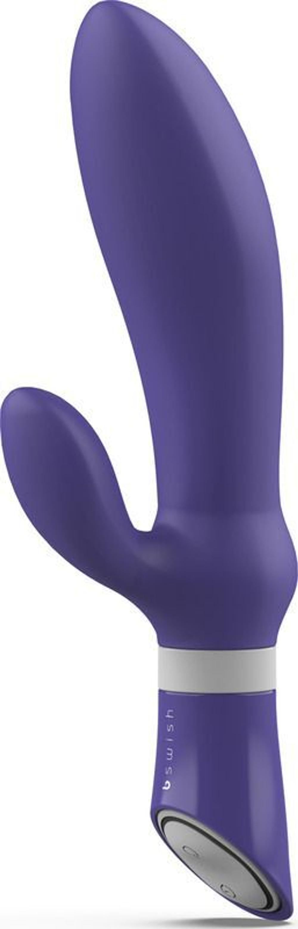 Фиолетовый вибромассажер простаты Bfilled Deluxe - 21 см. (Цвет: фиолетовый)