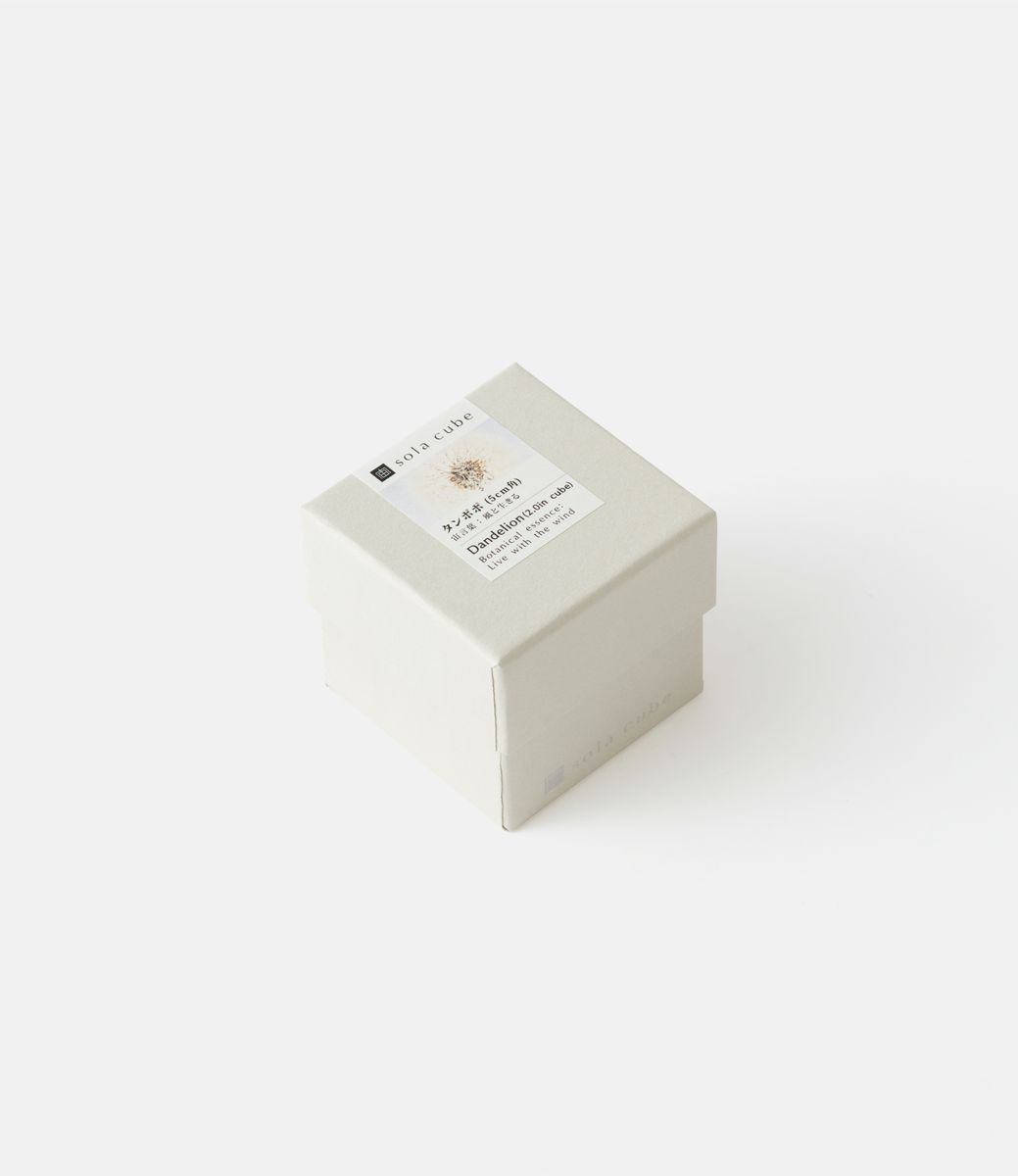 Sola Cube Dandelion Large — куб из акриловой смолы