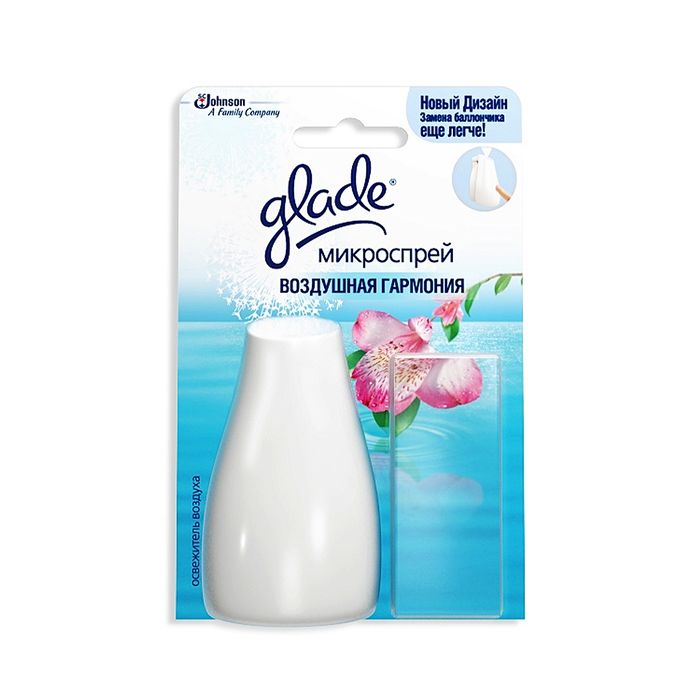 Glade Микроспрей Освежитель воздуха «Воздушная Гармония» 10 гр.