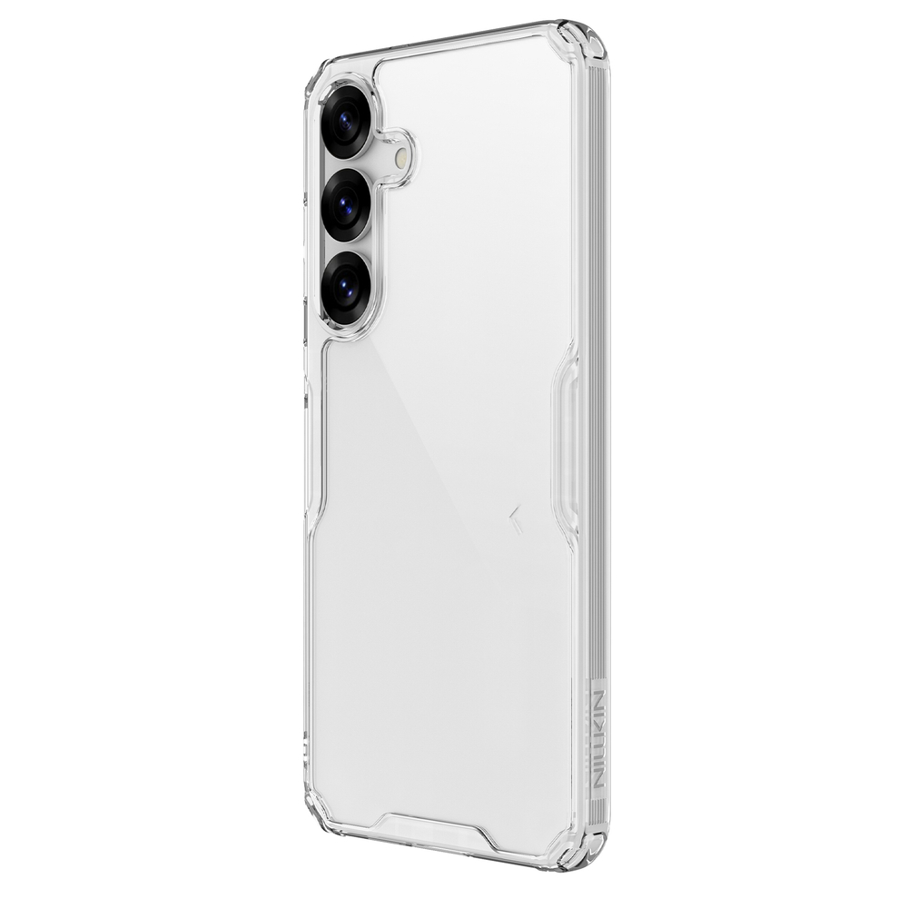 Прозрачный усиленный чехол от Nillkin для Samsung Galaxy S25, серия Nature TPU Pro Case