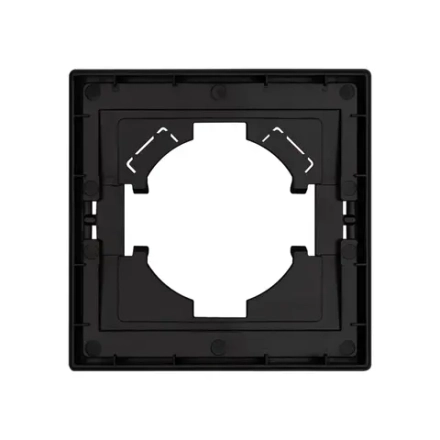 Рамка пластиковая FRM-TENDO-PL-1-BK (Arlight, -)