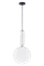 Светильник подвесной NewRgy 4286MDM/1L CR CHROME+W, 40 Вт, хромированный