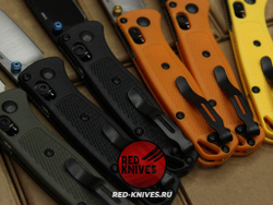 Нож Benchmade 533 Bugout Mini - черный нейлон, клинок черный RK/Н28