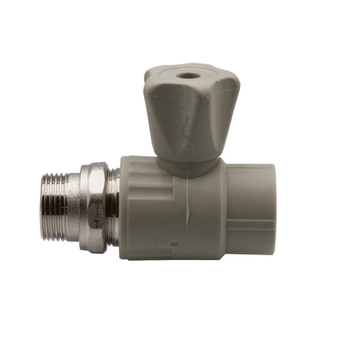 Кран американка шар 25-3/4'' прямой EVER®  СЕРЫЙ (Россия)