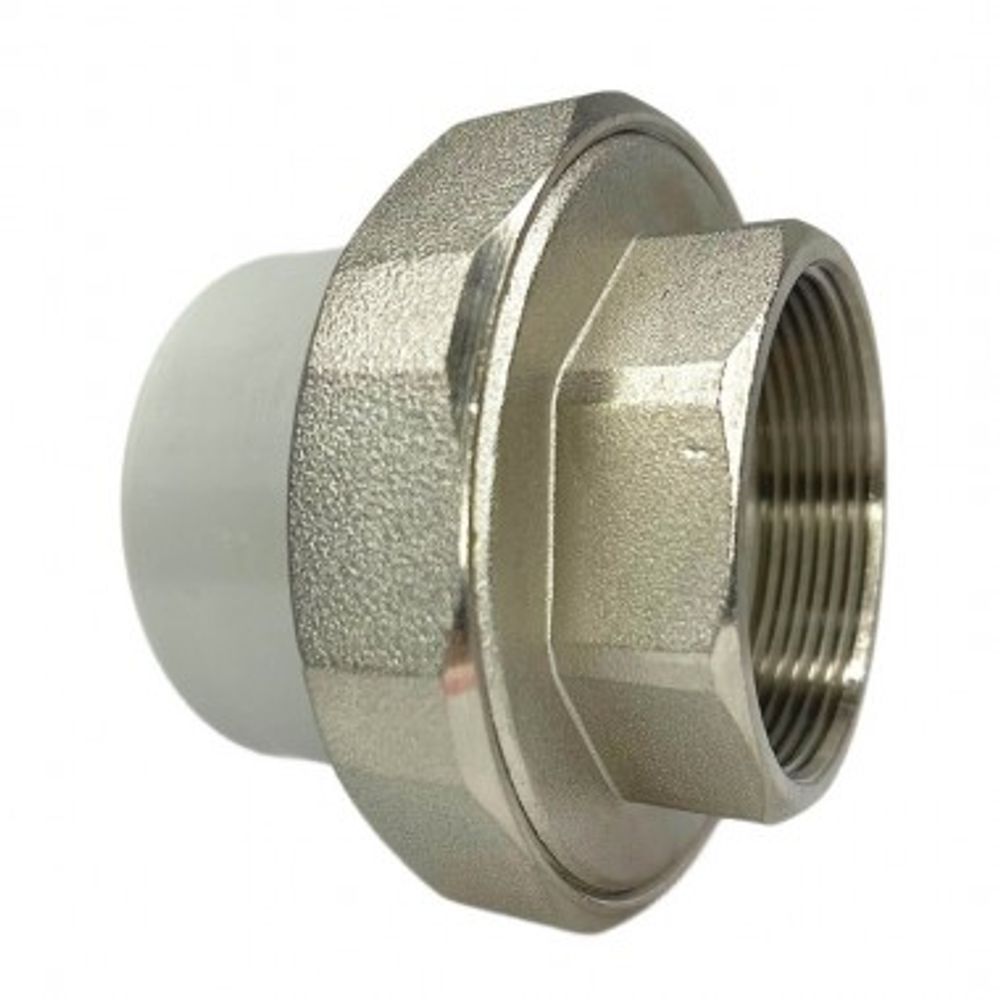 Муфта PP-R сер.комб. разъемн Дн20х3/4 ВР VALFEX 10155120Г/РФ