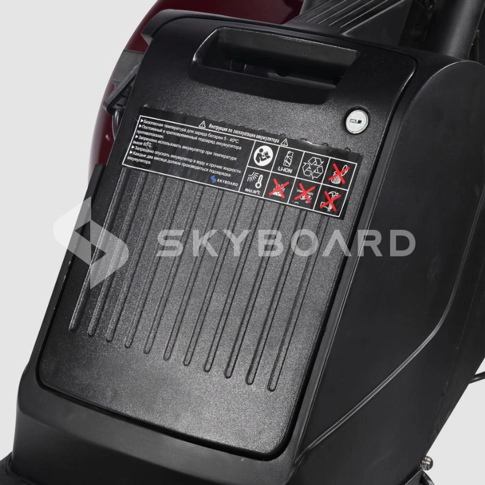 Электроскутер CityCoco SKYBOARD Trike BR80 Черный