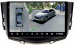 Магнитола для Lifan X60 2012-2016 - Teyes CC3-2K-360 на Android 10, Быстрая, 2K QLED, CarPlay, 4G SIM-слот, 4 камеры в комплекте