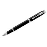 Ручка перьевая Parker "IM Essential Muted Black CT" синяя, 0,8мм, подарочная упаковка