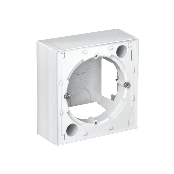 Коробка для накладного монтажа Systeme Electric AtlasDesign Белый ATN000100