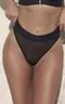 1215/2-B LOU LIGHT BLACK Трусы бразильяно