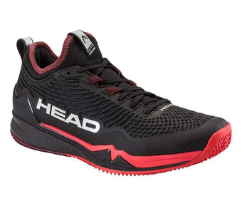Мужские кроссовки теннисные Head Endure Pro Clay - black/red