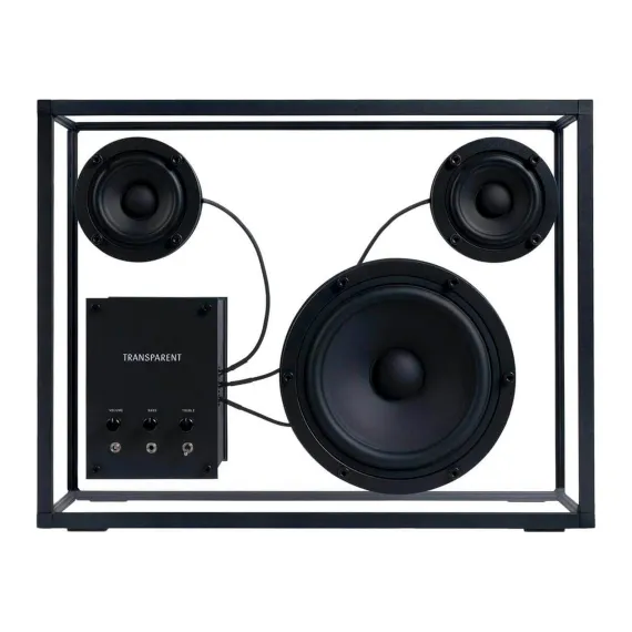 Transparent Transparent Speaker Black