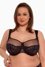 Бюстгальтер Camilla с мягкой +size чашкой (Размер: 80I) (Цвет: черный)