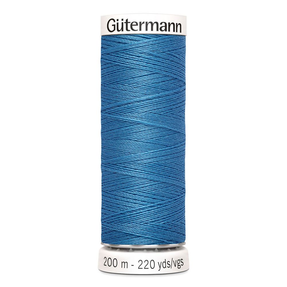 Нитки универсальные Gutermann Sew-all 100 (200 метров), 5 кат. | 965 дымчато серо-голубой