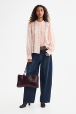 Блузка с кружевными вставками - H&M