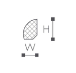 Плинтус напольный WALLSTYL (2000х19х12 мм; белый) NMC FL6