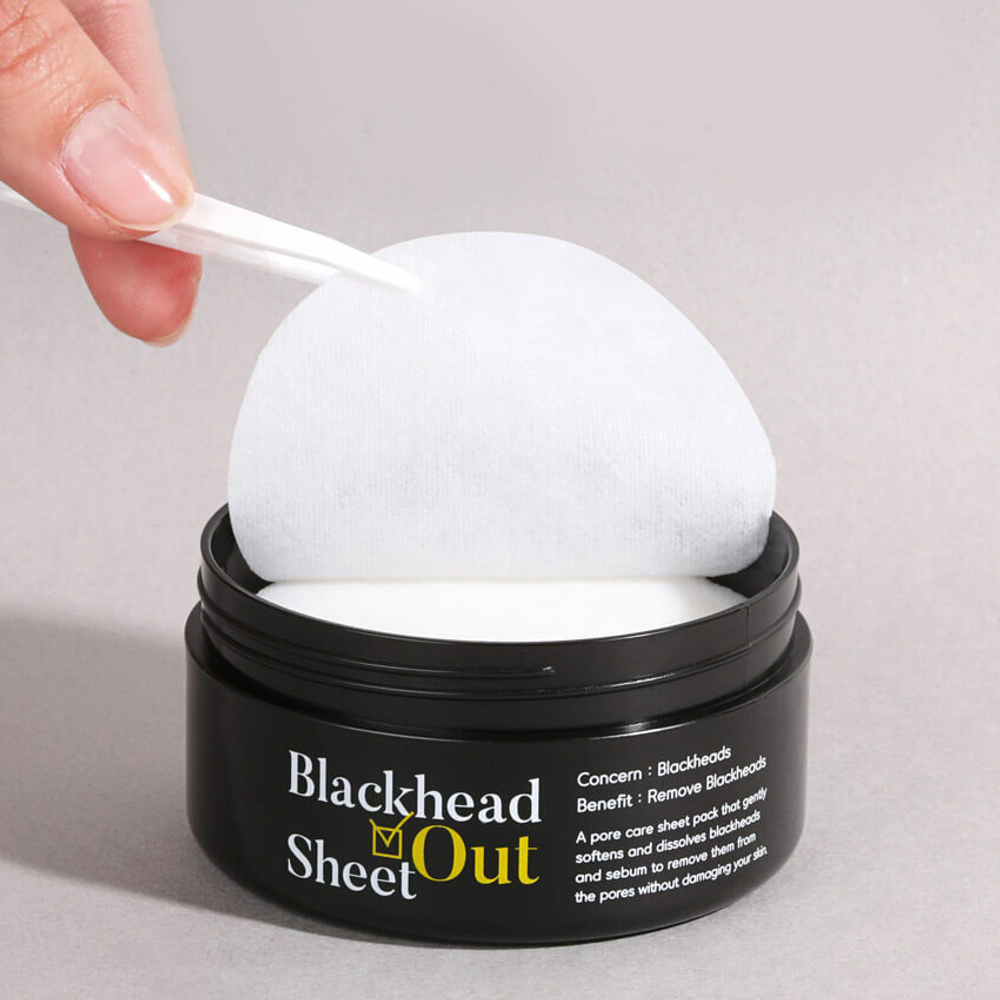 Салфетки для удаления чёрных точек TIAM Blackhead Out Sheet