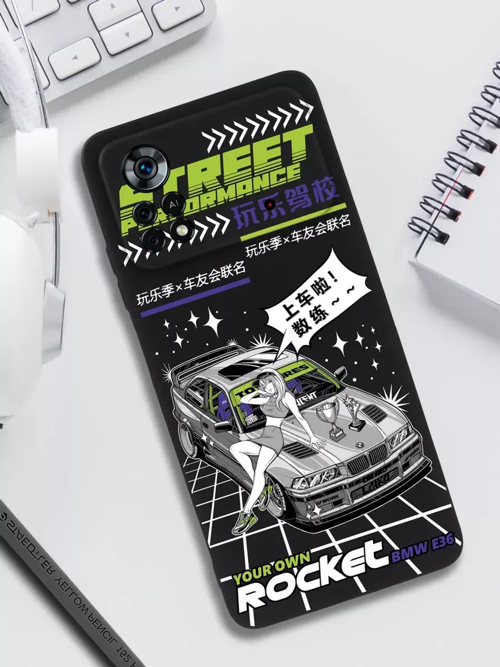 Чехол Xiaomi Poco X4 Pro 5G с принтом