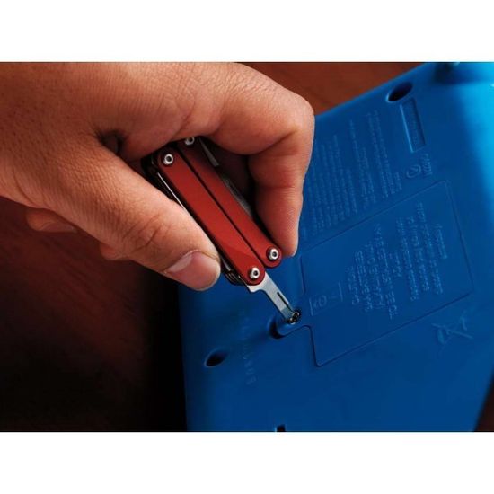 Мини-мультитул Leatherman Squirt ES4 Red (831237)