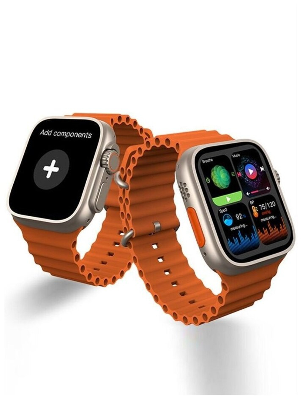 Умные часы 8 серии Smart watch X8 ultra 49 mm / золотые/ спортивные смарт часы