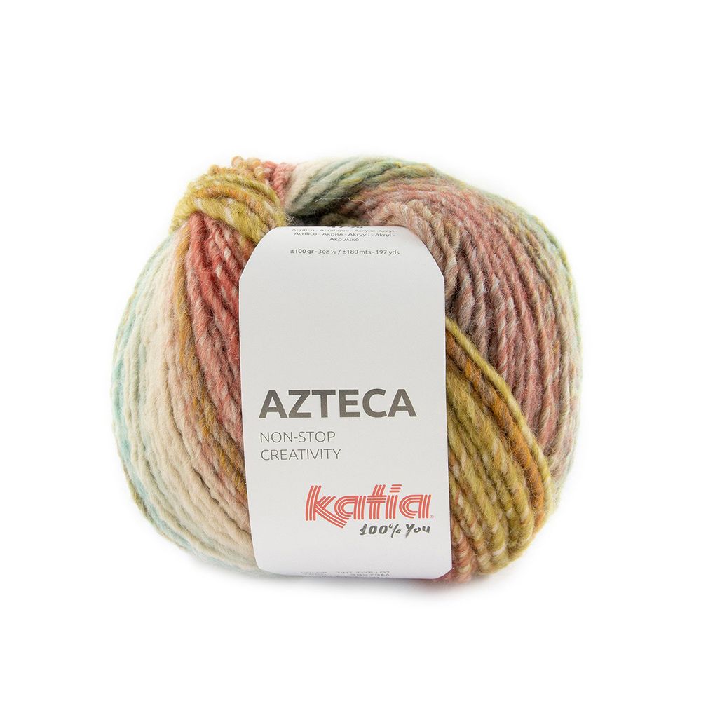 Пряжа Katia (Катя) Azteca / уп.10 мот. по 100 г, 180 м, K006