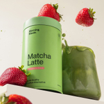 Morning Made, латте с матча, клубничная смесь, 240 г (8,46 унции)