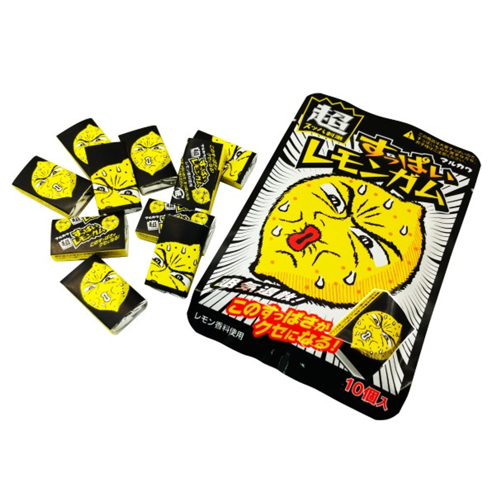 Кислые конфеты HONG TAI KEE лимон 23гр*20шт (12бл)  Китай