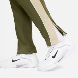Мужские теннисные штаны Nike Court Heritage Training Pants Men - Olive, Beige