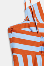 ПЛАТЬЕ В ПОЛОСКУ С УЗЛОМ — ZARA