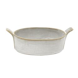 Блюдо овальное 19*11,5 см h4 см 400 мл для закусок Gray Oval Bucket с ручками Frutti di Mare [1]
